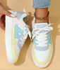 Farverige sneakers til damer med komfort og stil