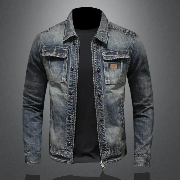Herrjeansjacka