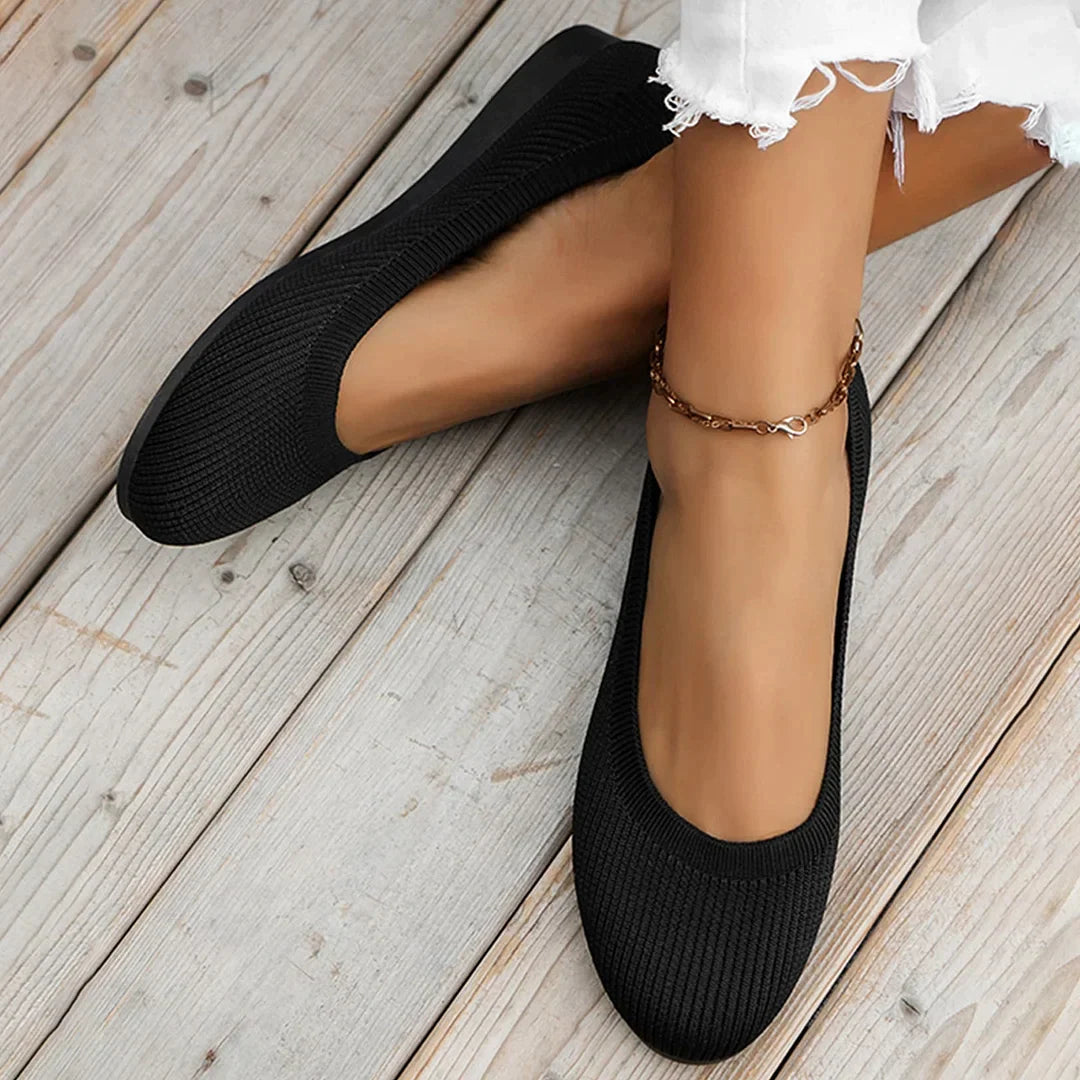 Komfortable og stilfulde åndbare ballerina-sko