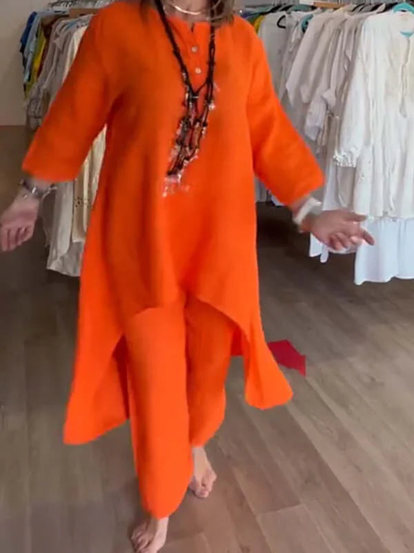 Linnekostume til kvinder