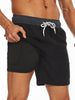 Trendy herrebadeshorts med innerbukse og telefonlomme