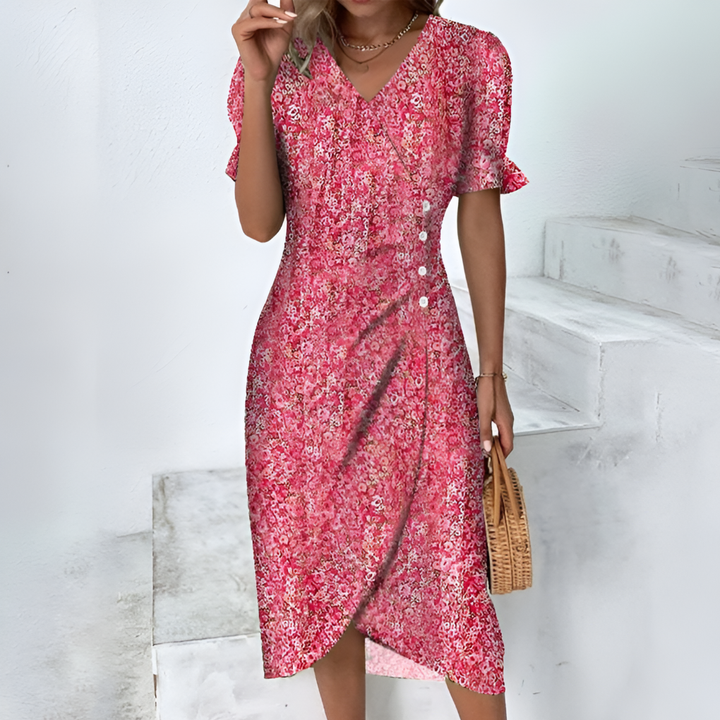 Lätt maxiklänning för kvinnor