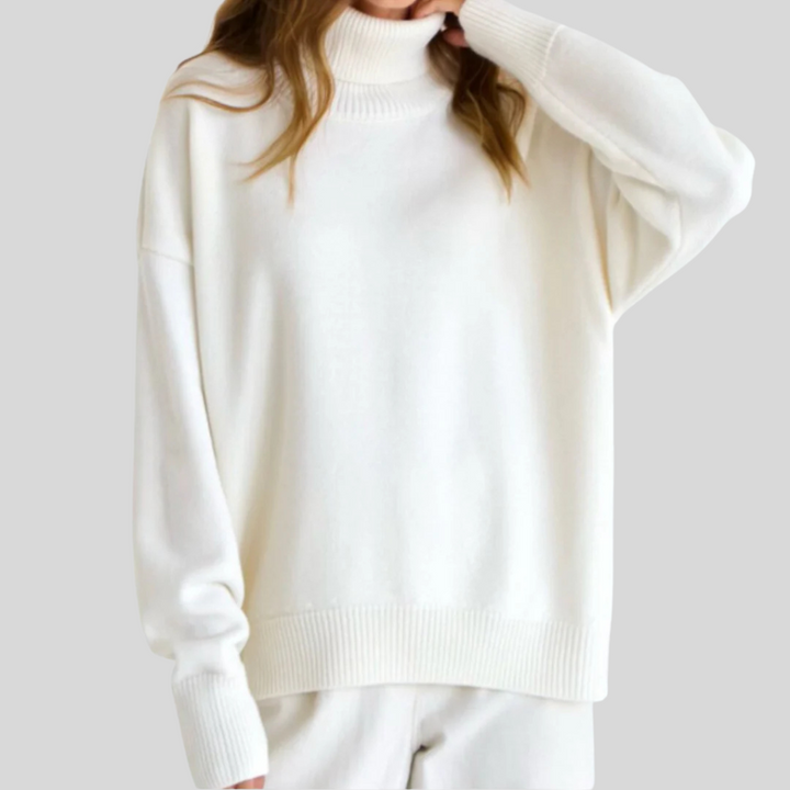 Moderne polotrøye for kvinner