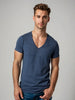 Mænds V-hals T-shirt