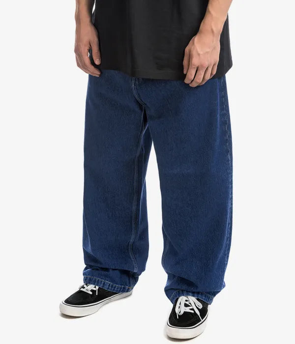 Oversized baggy jeans med skaterstil för män