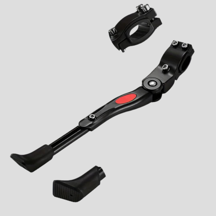 Justerbart sykkelstøtte på siden