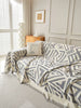 Bohemisk stil Chenille soffhandduk