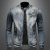 Retro Denim Jacka för Män