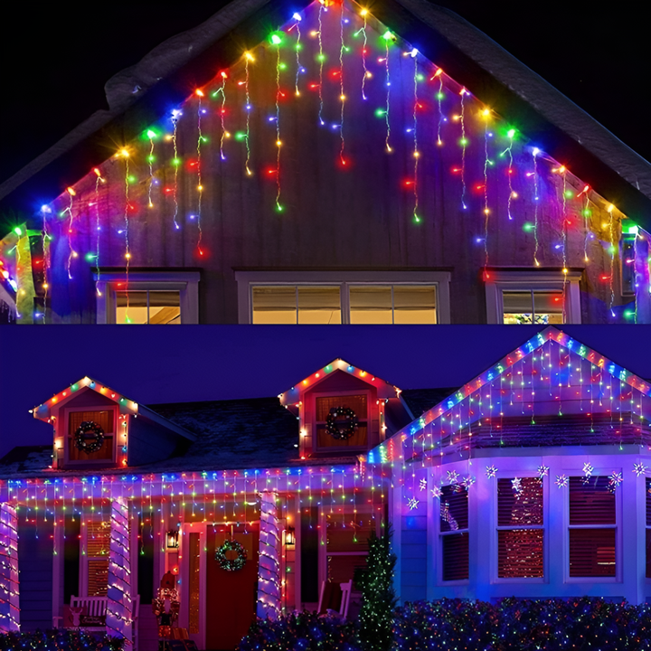 Magisk LED-ljusridå