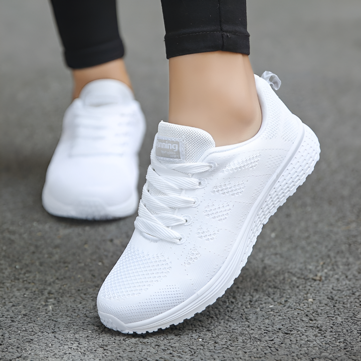 Ergonomiska casual sneakers för kvinnor – Lätta och stödjande