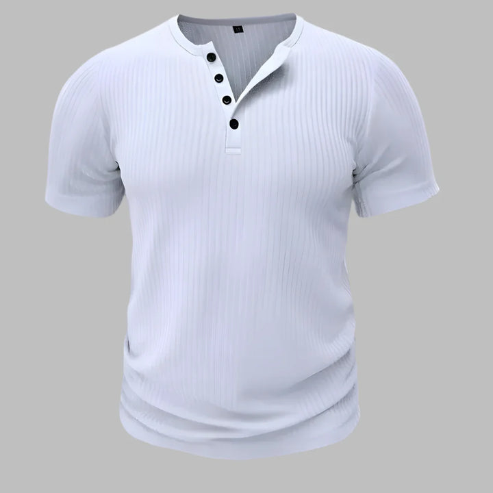 Herr-T-shirt med muskelfit