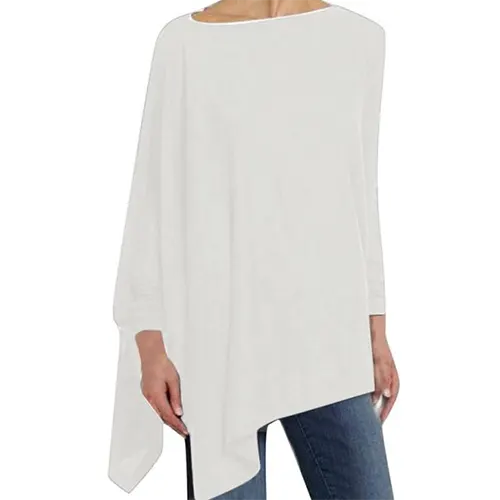 Elegant langærmet top med klassisk charme