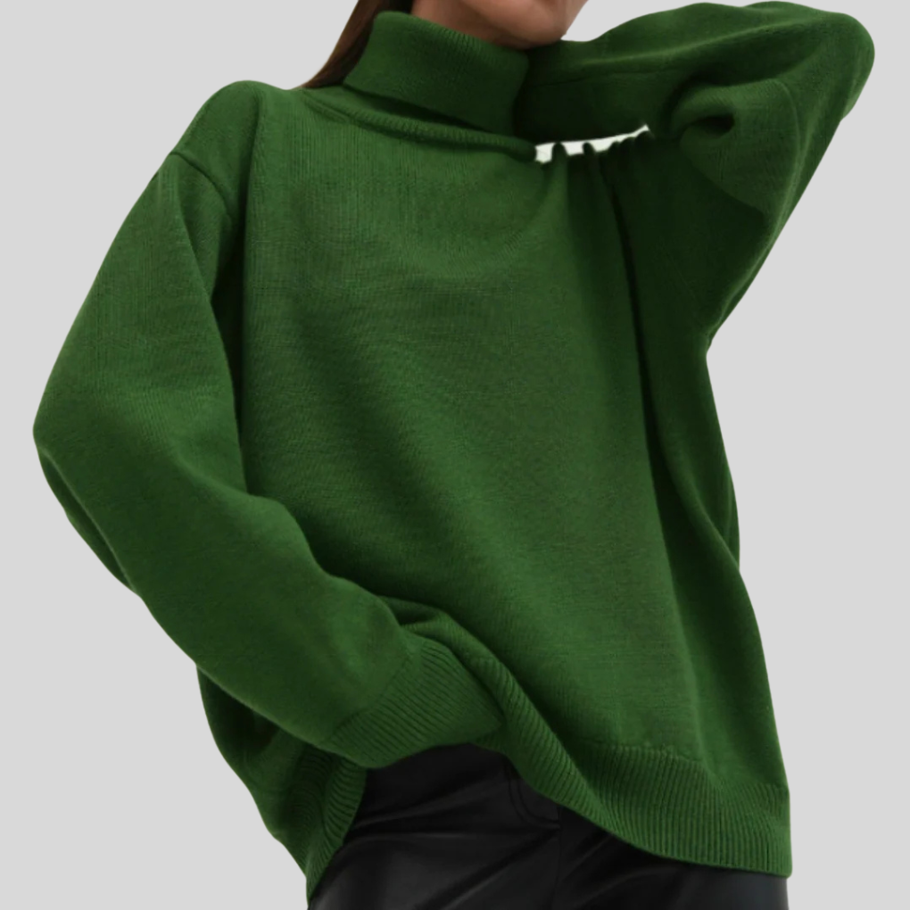 Moderne polotrøye for kvinner