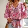 Blomstret bluse for kvinner – Moderne hverdagsklær