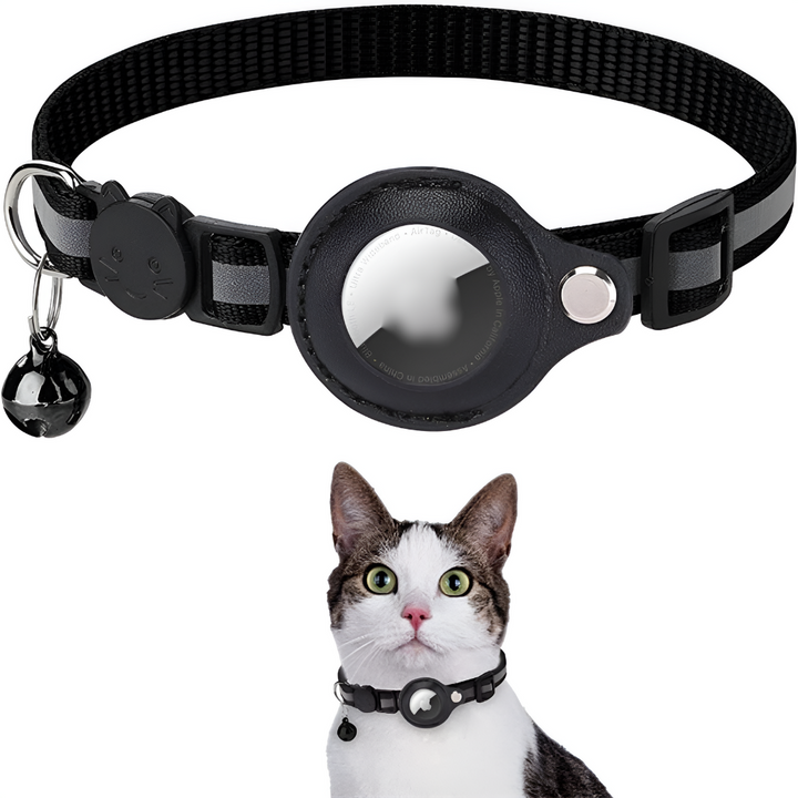 GPS-halsband för katter med reflekterande design