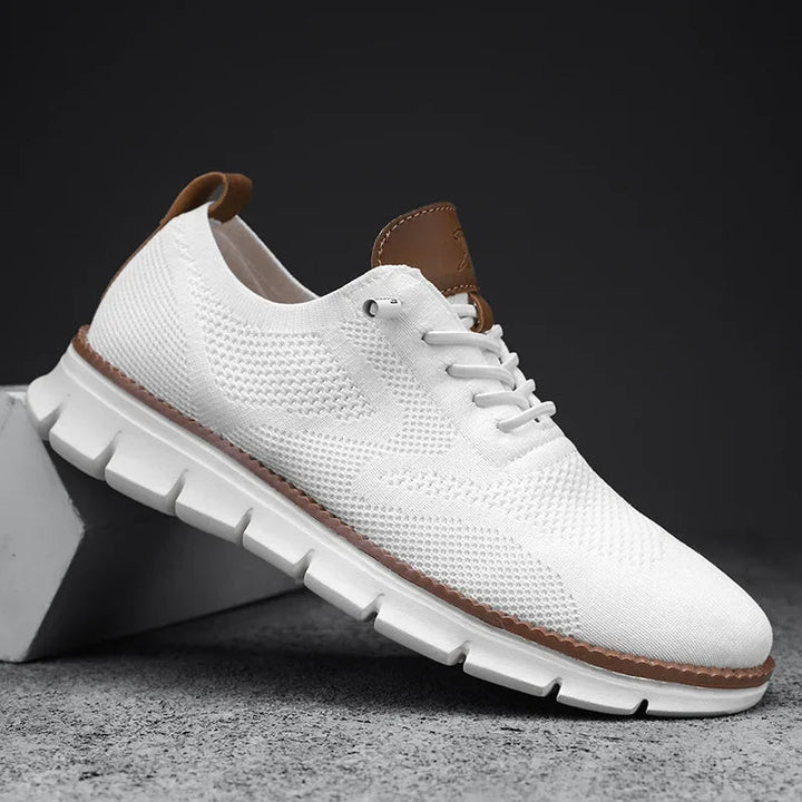 Herrersneakers med åndbar funktion i mesh