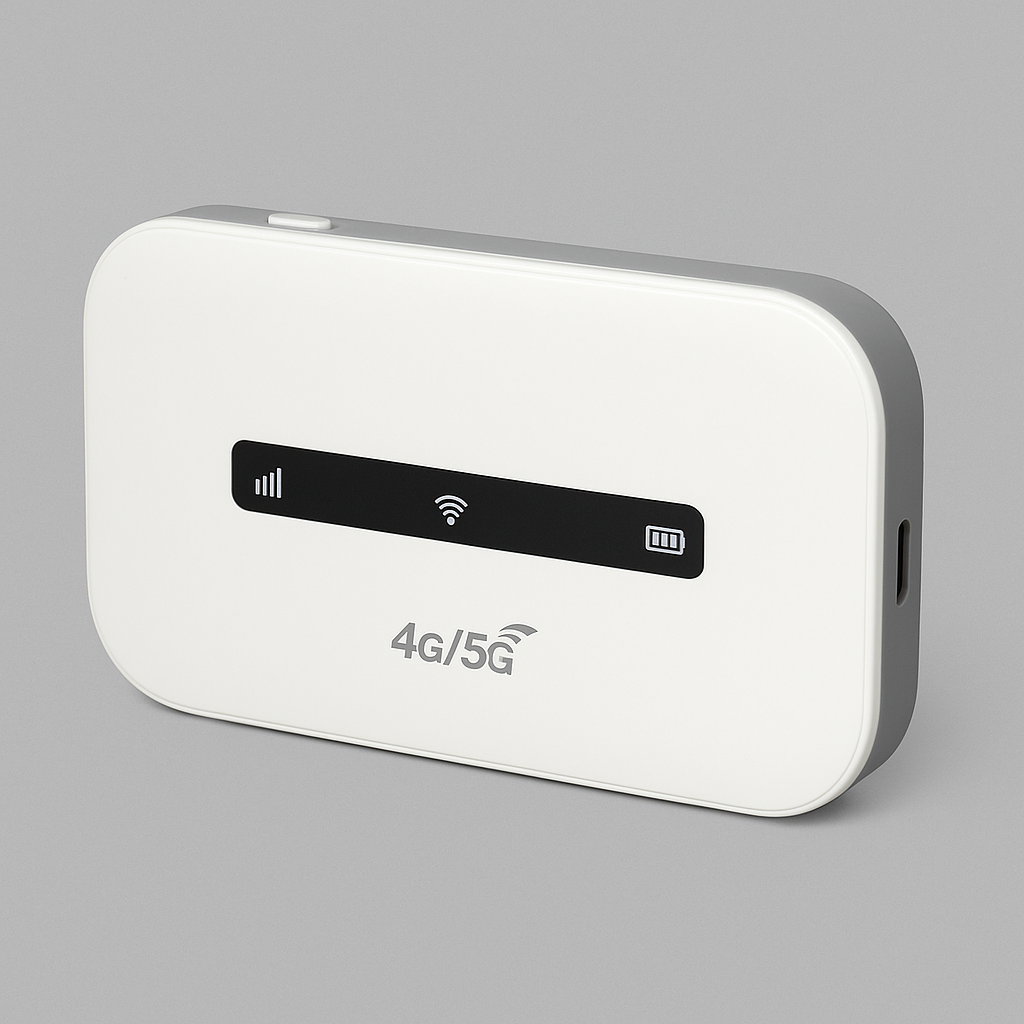 Bærbar Wi-Fi-router – internetadgang når du er på farten