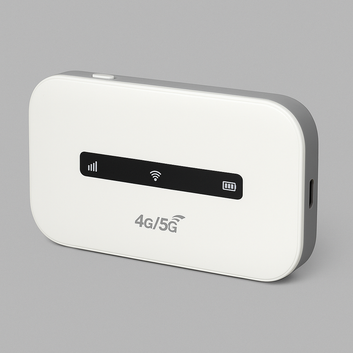 Bærbar Wi-Fi-router – internetadgang når du er på farten