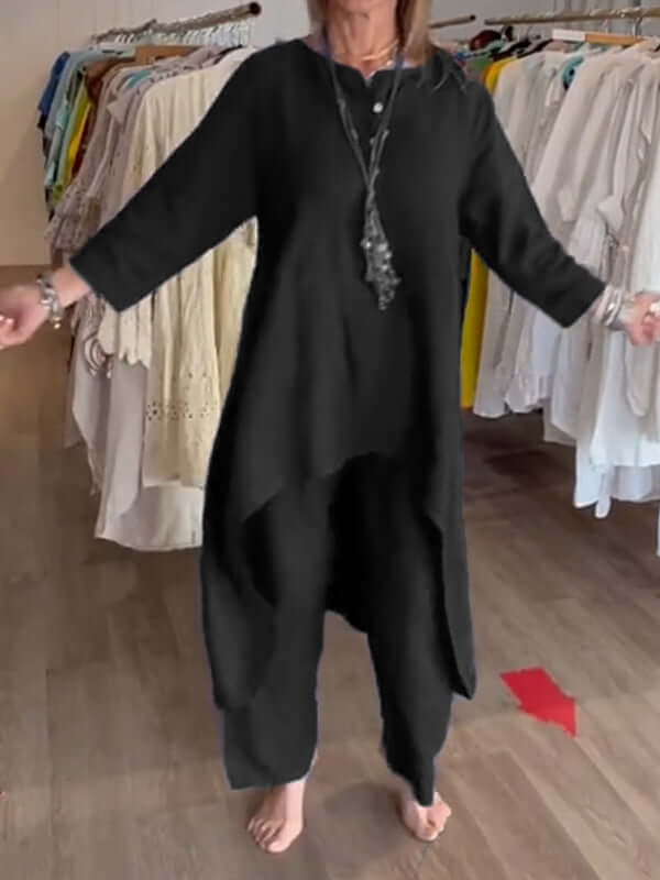 Linnekostume til kvinder