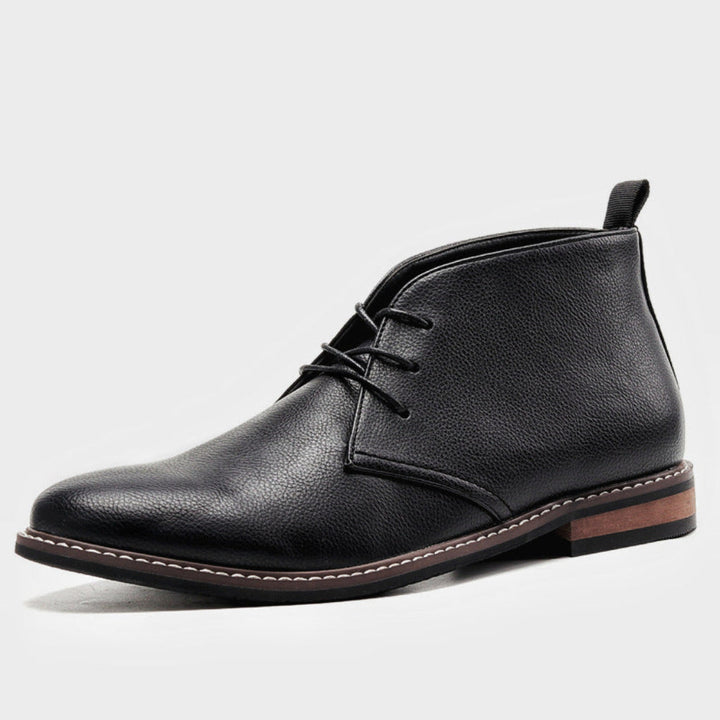 Klassiska desert boots för herr i vintagestil