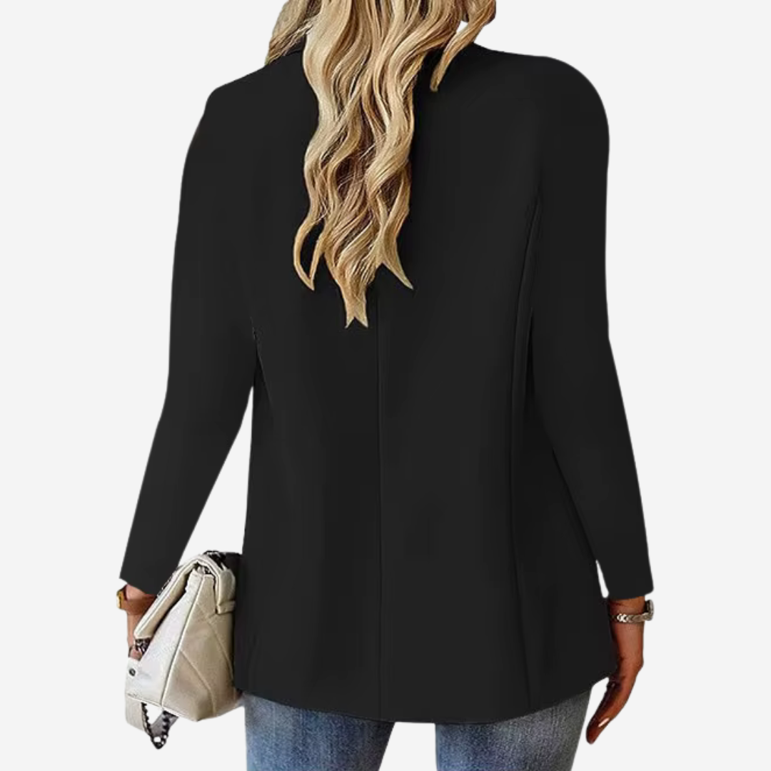Figursydd sommerblazer med stretch