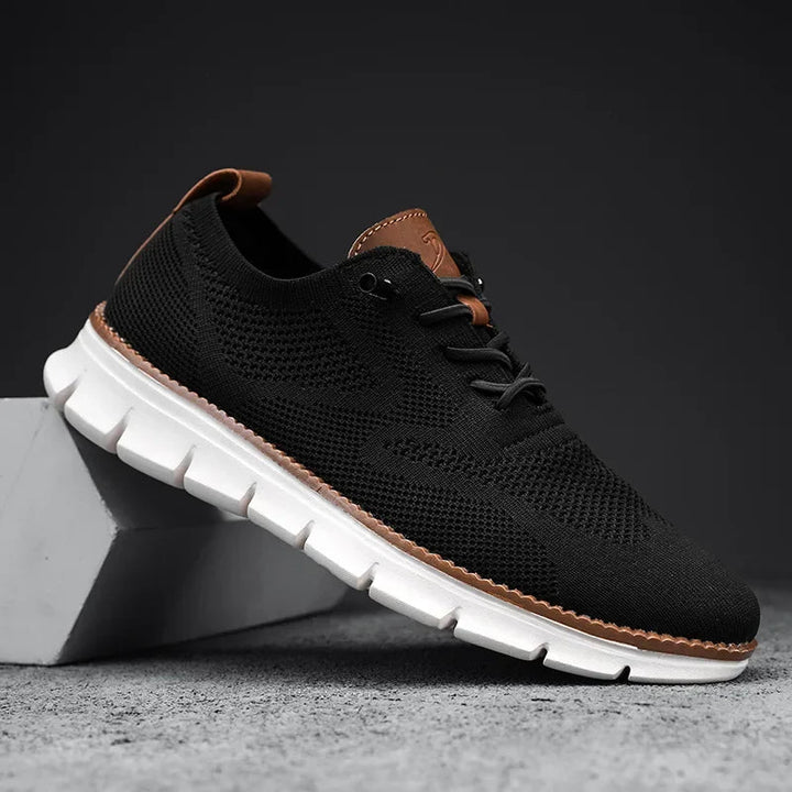 Herrersneakers med åndbar funktion i mesh
