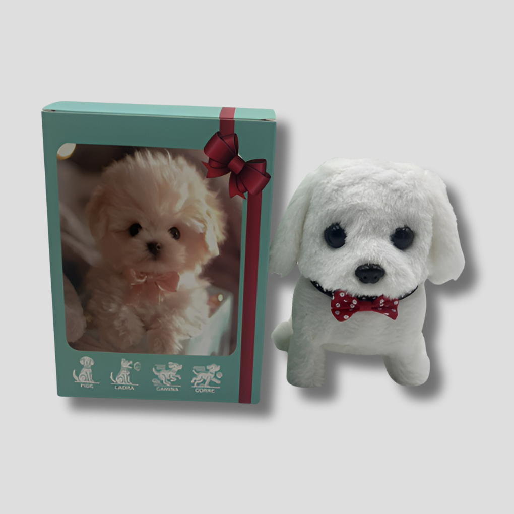 Hyperrealistisk plyschvalp