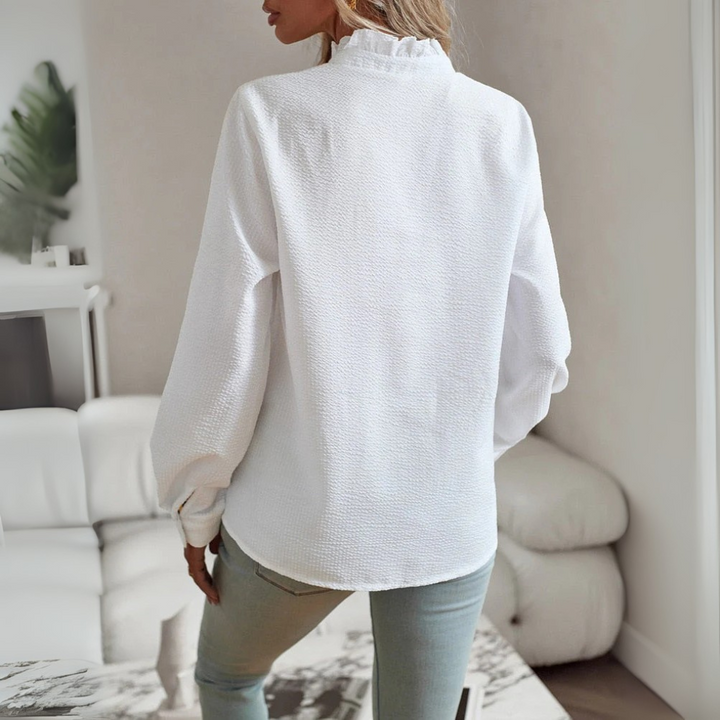 Elegant långärmad blus
