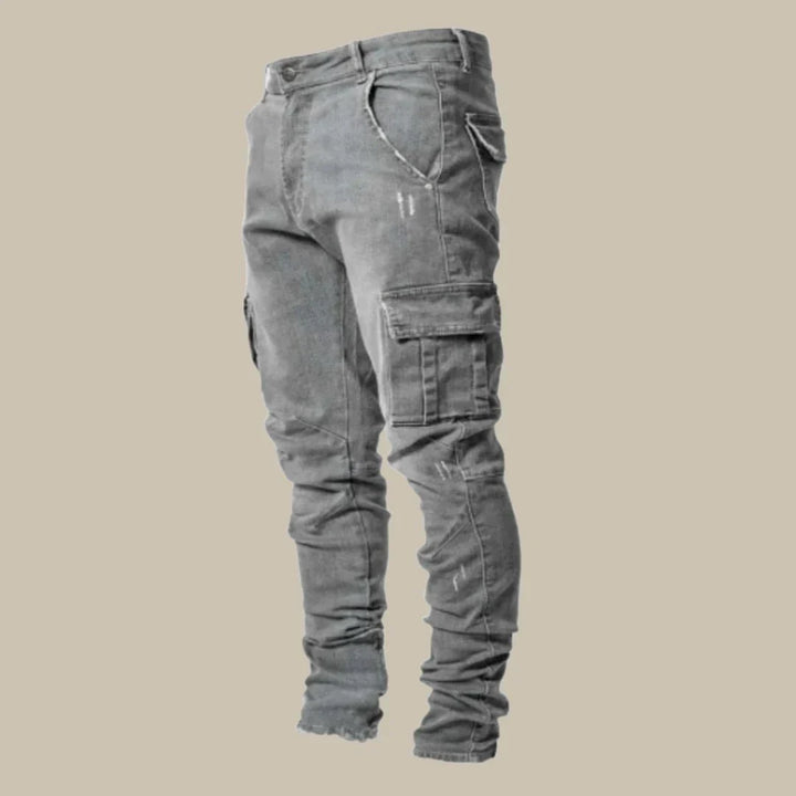Premium Stretchjeans för herr