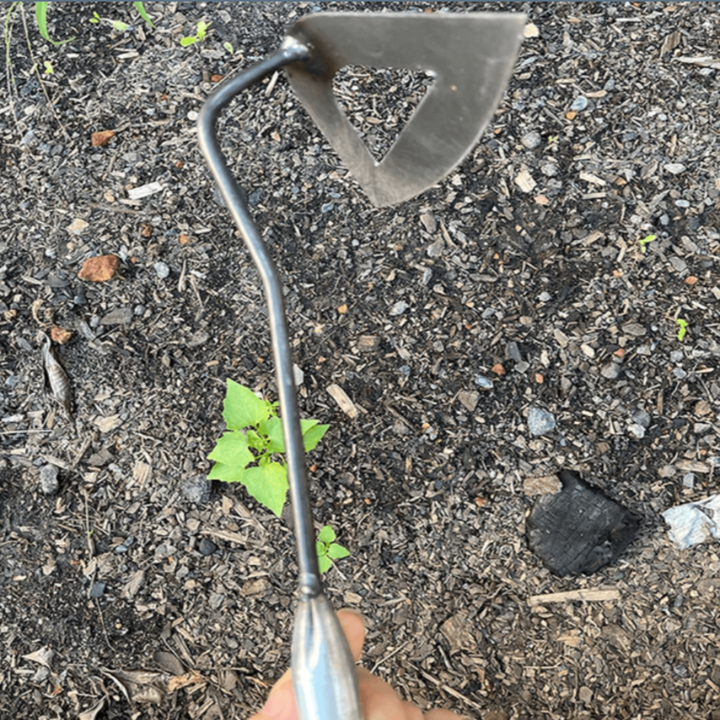 Havehakke i helstål med hult blad
