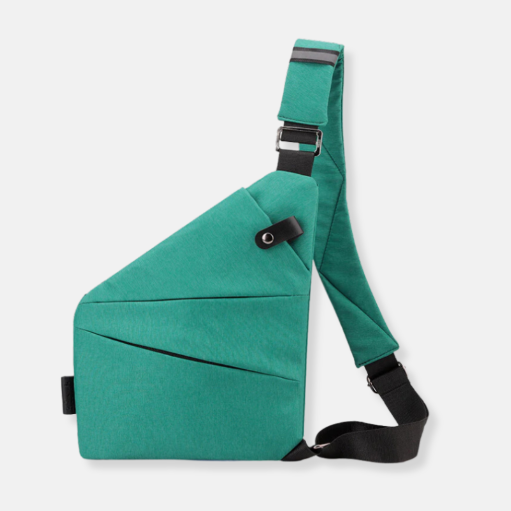 Stöldskyddad crossbody-resväska – säker, lätt och handsfree-organiserare för stads- och vardagsbruk