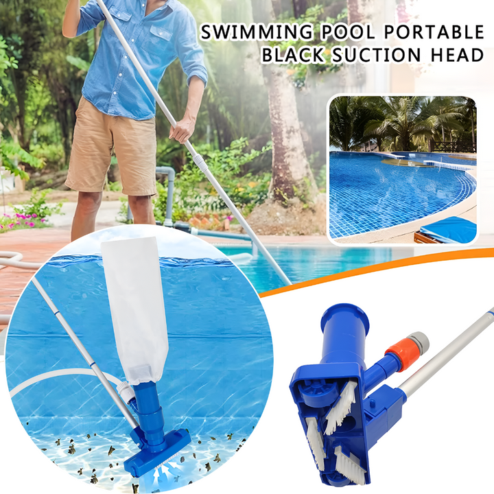Pooldammsugare med skräppåse