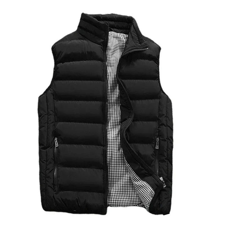Quiltet lettvektsvest for menn