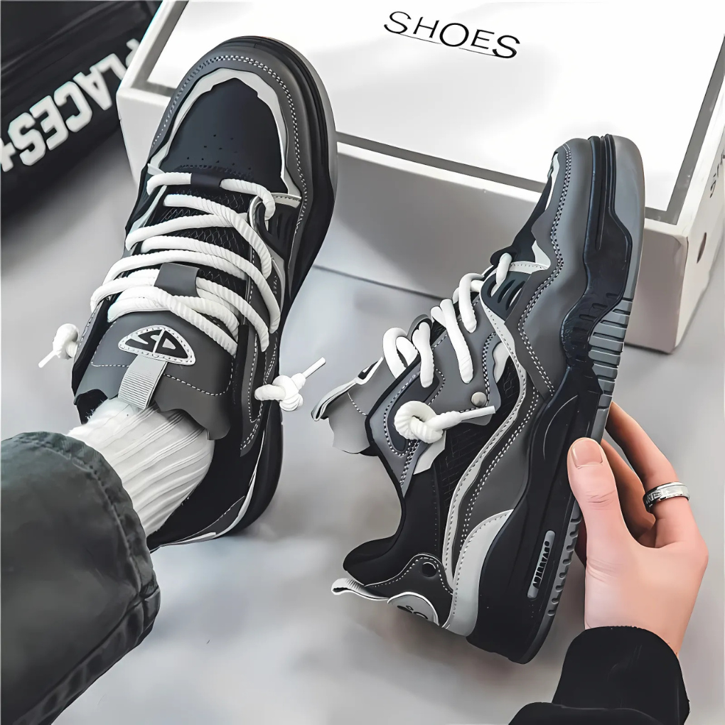 Herresneakers til udendørs brug, både til daglig brug og sportsbrug
