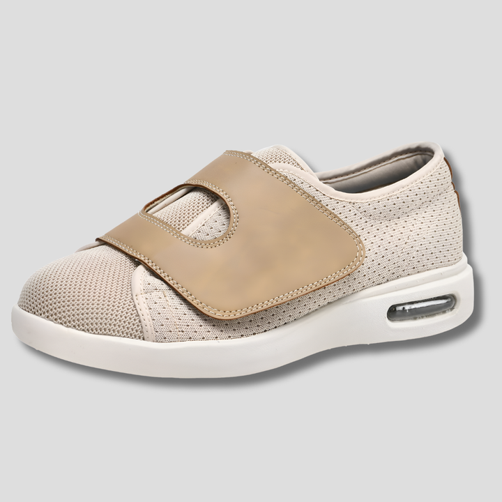 Breda Diabetesskor för Svstickad strukturna Fötter