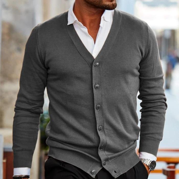 Stef Vest | Casual cardigan för män