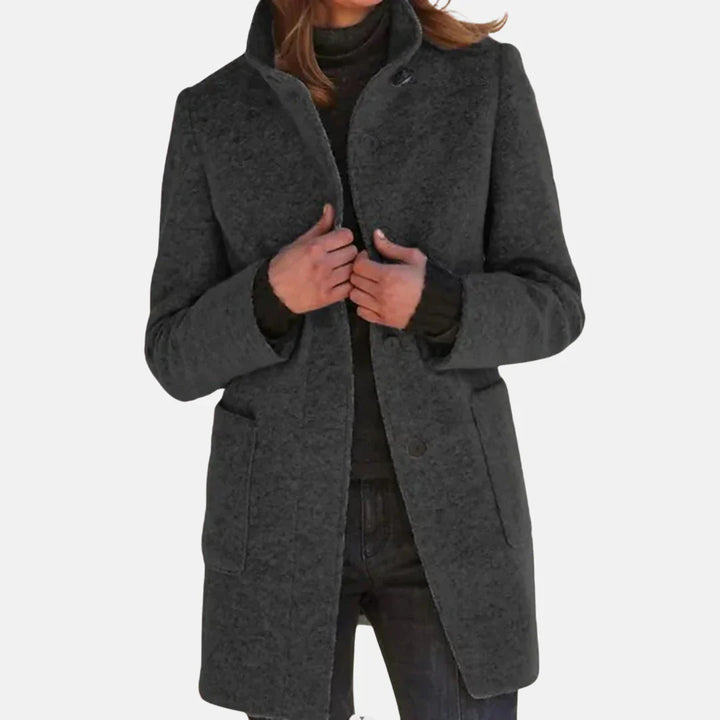 Vintage Tweed Coat med sofistikerad charm