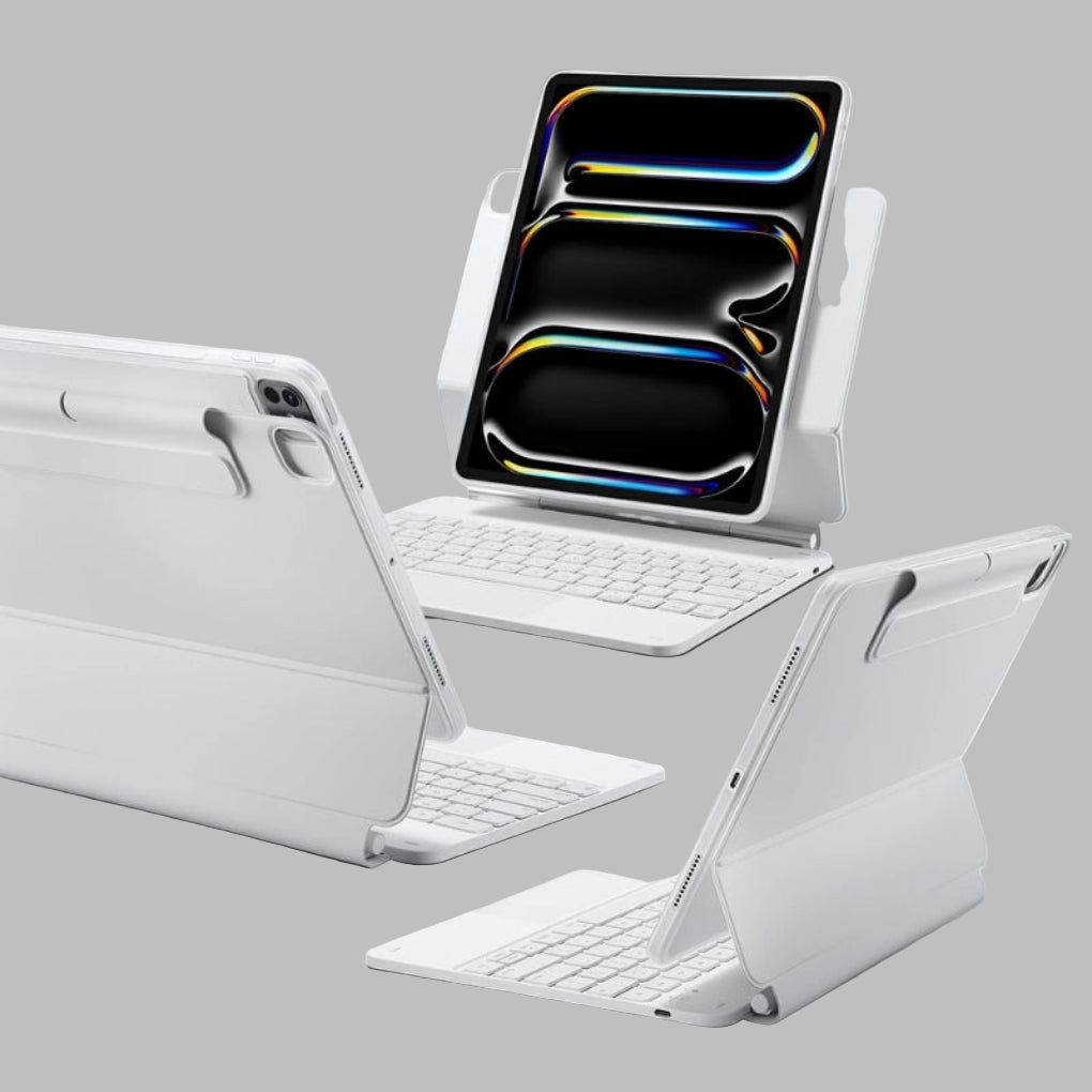 360 magnetiskt tangentbordsfodral för iPad