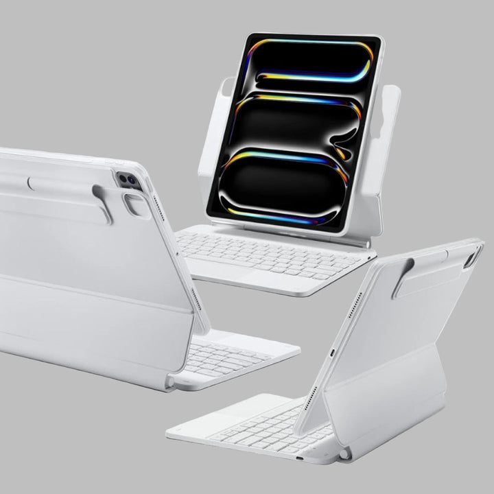 360 magnetiskt tangentbordsfodral för iPad
