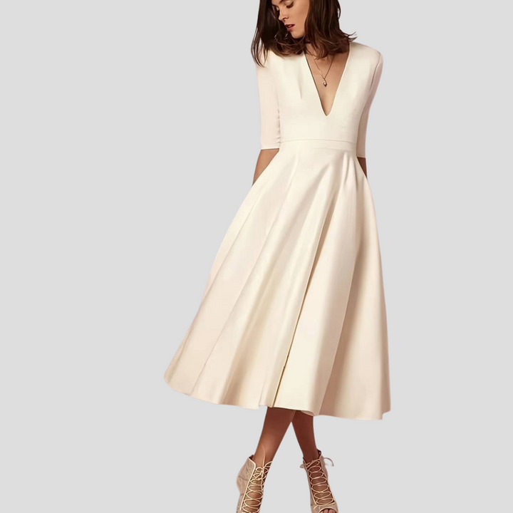 Elegant sommerkjole for kvinner