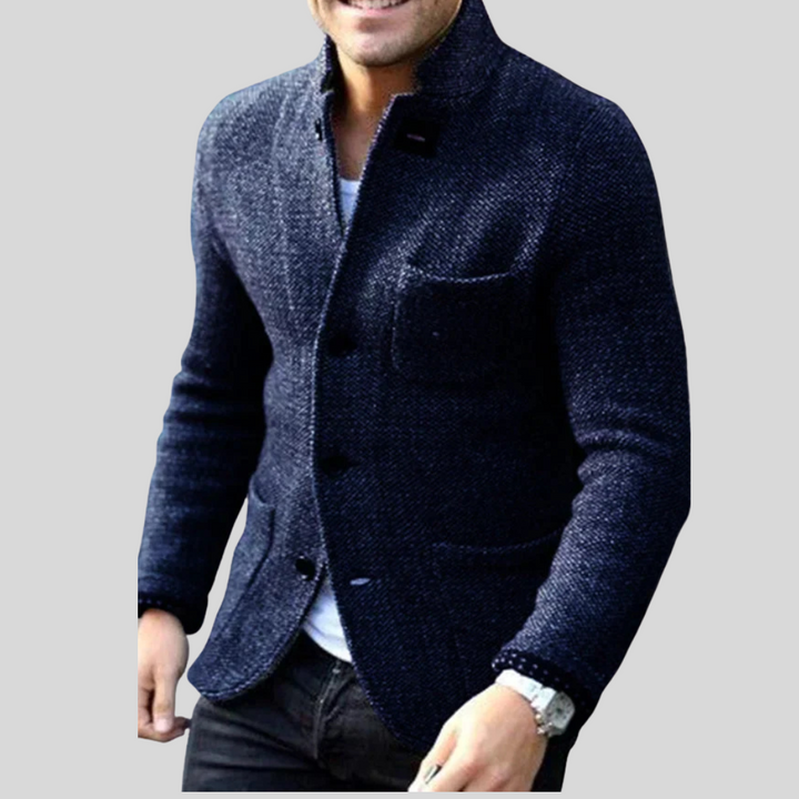 Herreblazer med knapper
