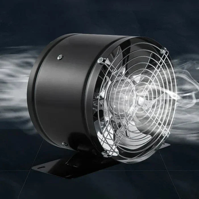 Effektiv och tystgående utblåsventilator