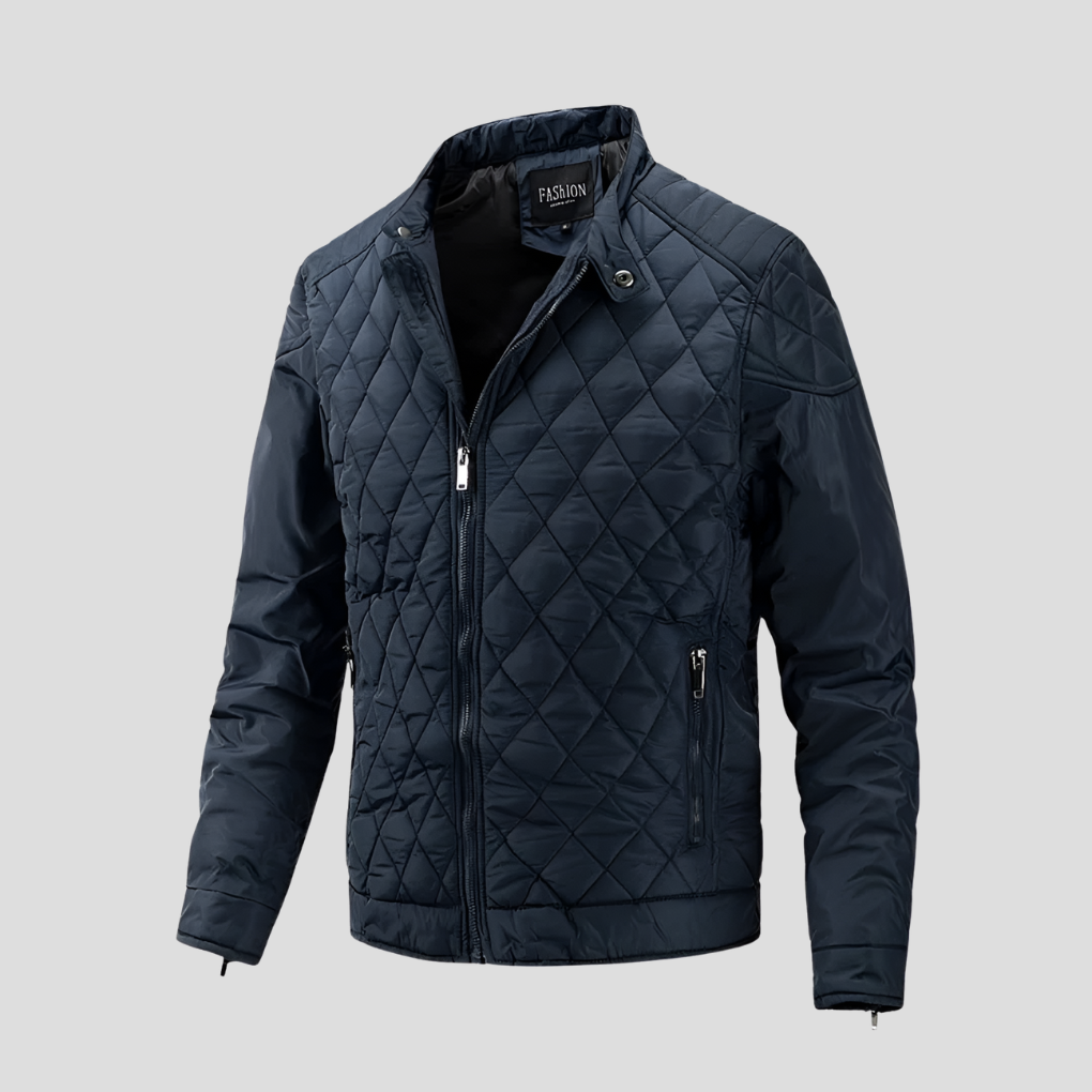 Herrequiltet jakke – Elegant og allsidig