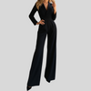 Jumpsuit med brede skulderstropper