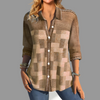Bluse med knapper for kvinner