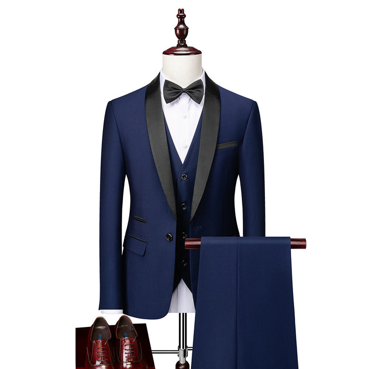 Herrkostymsett med slim fit, 3 deler
