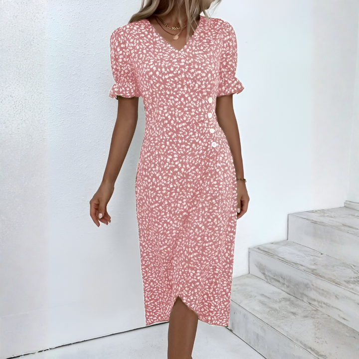 Lätt maxiklänning för kvinnor