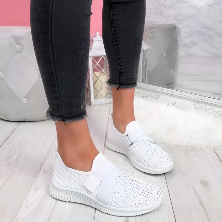Justerbare T-remme Casual Flats