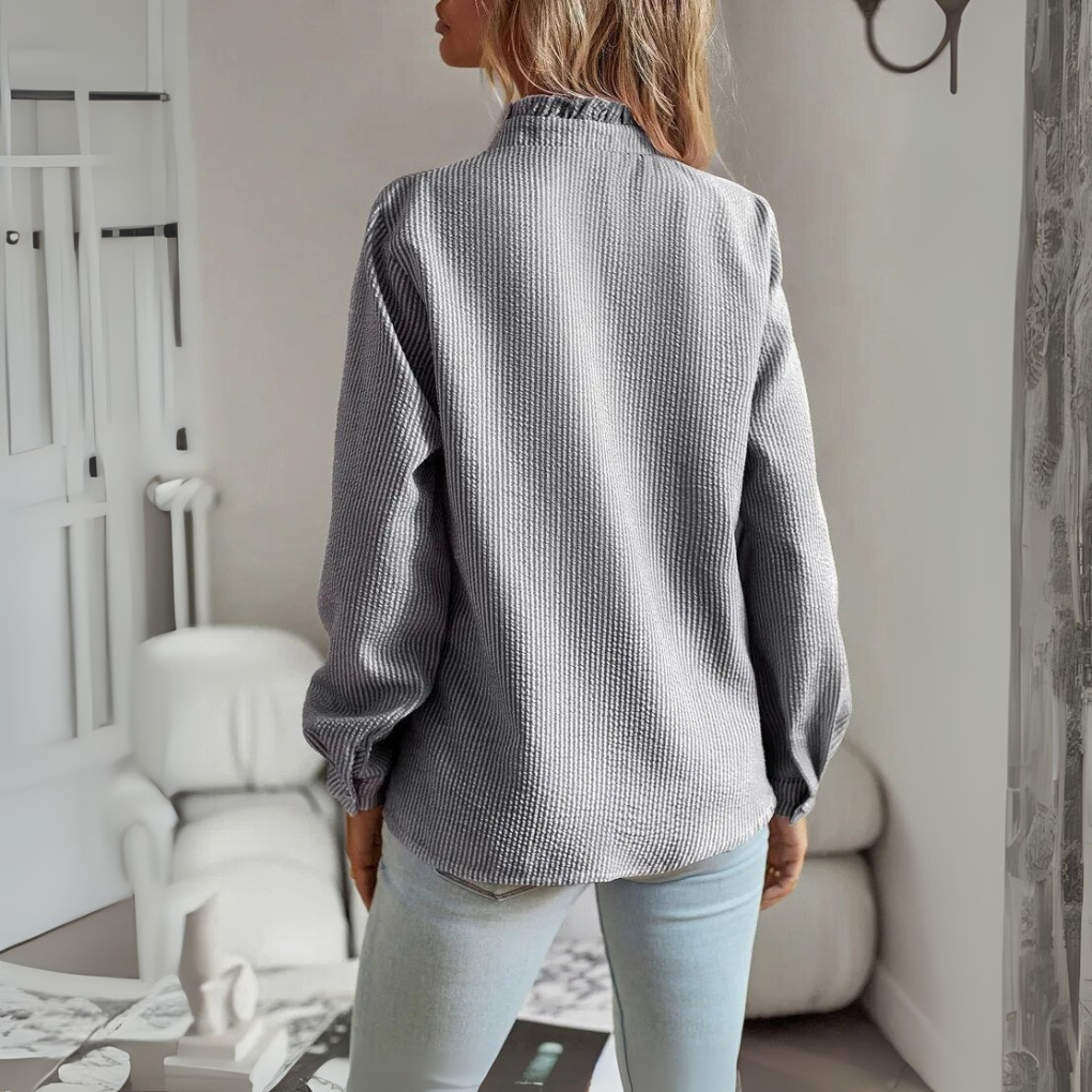 Elegant långärmad blus