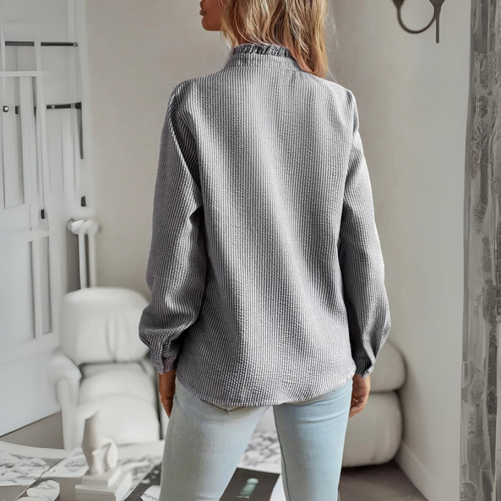 Elegant långärmad blus